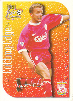Vegard Heggem Liverpool 1999 Futera Fans' Selection Cutting Edge #CE9